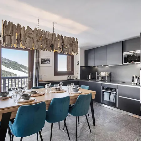 4 Adultes-2 Enfants, Proche Pistes, 3 Ch, Cheminee, Parking, Moriond - Fr-1-563-147 Apartment Courchevel